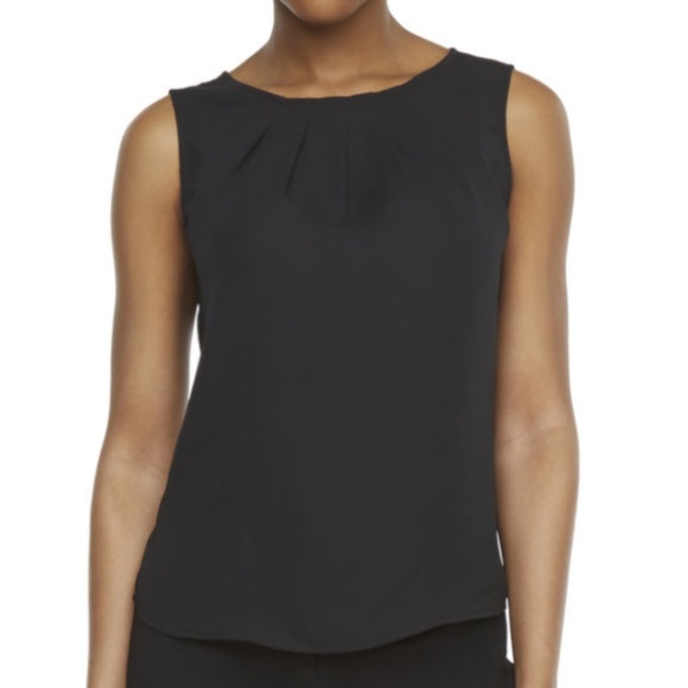 Worthington black sleeveless top/shell